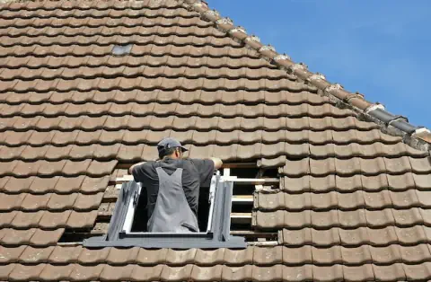 Pose de velux - Docelles